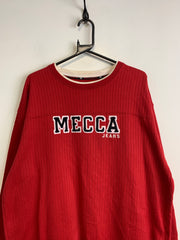 Red Mecca Badge Jumper Men's Large