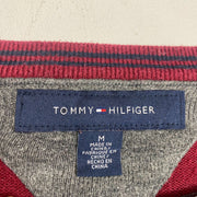 Red Tommy Hilfiger Knit Jumper Sweater Mens Medium