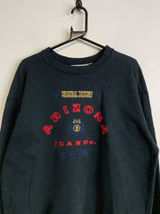 Black Arizona Embroidery Sweatshirt Men's XL