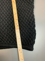 Black Knitwear Sweater Women's Medium