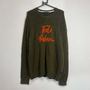 Green Ted Baker Knit Jumper Sweater Medium