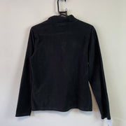 Black North Face Quarter zip Fleece Women's Large