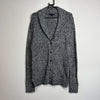 Grey Tommy Hilfiger Button Up Cardigan Knit Large