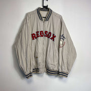 Vintage Red Sox MLB Baseball Jacket Varsity 2XL