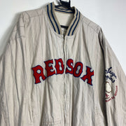 Vintage Red Sox MLB Baseball Jacket Varsity 2XL