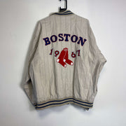 Vintage Red Sox MLB Baseball Jacket Varsity 2XL