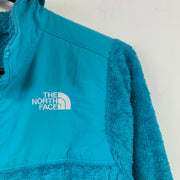 Blue North Face Sherpa Fleece Jacket Girl's Large