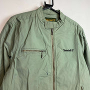 Khaki Green Timber Quilted Jacket Men's Medium