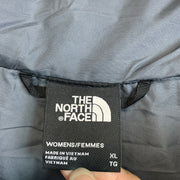 Grey North Face Quilted Jacket Women's XL