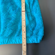 Blue North Face Sherpa Fleece Jacket Girl's Large