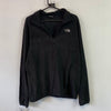 Black North Face Quarter zip Fleece Men's Large