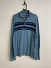 Light Blue Tommy Hilfiger 1/4 Zip-up Jumper Men's XL