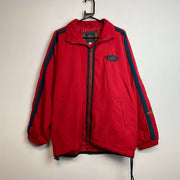 Vintage Red Umbro Quilted Jacket Men's Large