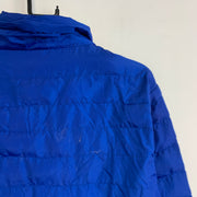 Blue North Face Quilted Jacket Women's Large