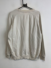 Cream White Reebok Sweatshirt Men's Medium