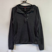 Black North Face Hoodie Women's Large