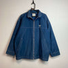 Vintage 90s Blue Adidas Harrington Jacket Men's Large