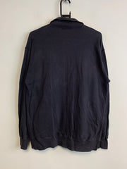 00s Black Adidas Sweatshirt Men's Small