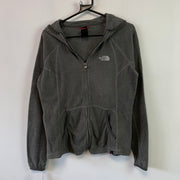 Grey North Face Fleece Jacket Women's Medium