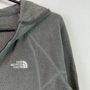 Grey North Face Fleece Jacket Women's Medium