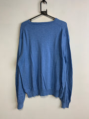 Light Blue CHAPS V-neck Jumper Men's XL