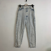 White and Blue Lee Jeans W30