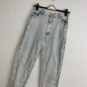 White and Blue Lee Jeans W30