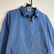 Vintage 90s Blue Polo Ralph Lauren Harrington Jackets Men's Large