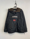 Black Napapijri Anorak Jacket Men's Large