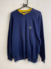 Vintage 90s Navy Adidas Sweatshirt Men's Large