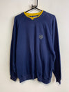 Vintage 90s Navy Adidas Sweatshirt Men's Large