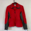 Grey and Red Columbia Fleece Jacket Women's Medium