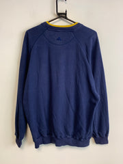 Vintage 90s Navy Adidas Sweatshirt Men's Large