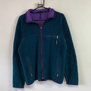 Dark Turquoise Patagonia Fleece Jacket Women's Medium