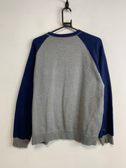 Navy and Grey Adidas Sweatshirt Men's Medium