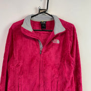 Hot Pink North Face Sherpa Fleece Jacket Women's Medium