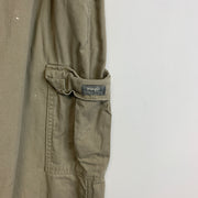 Beige Wrangler Fleece Lined Cargos W40