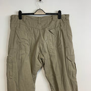 Beige Wrangler Fleece Lined Cargos W40