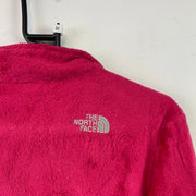 Hot Pink North Face Sherpa Fleece Jacket Women's Medium