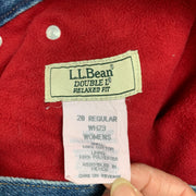 Blue L.L.Bean Fleece Lined Jeans W38