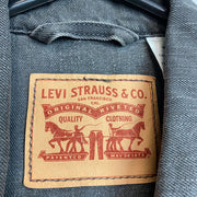 Grey Levi's Denim Vest Men's Medium