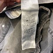 Grey Levi's Denim Vest Men's Medium