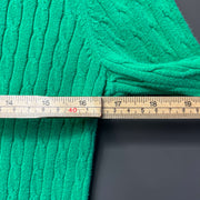 Green Tommy Hilfiger Sweater Knit Jumper Womens Small
