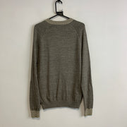 Grey Fred Perry Jumper Women's Medium