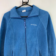 Blue Columbia Fleece Jacket Women's Medium