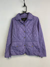 Purple Barbour Quilted Jacket Women's Medium