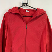 Red Columbia Fleece Jacket Women's Small