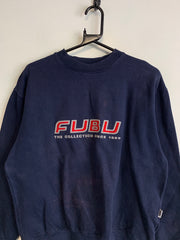 Navy Fubu Sweatshirt Women's Large