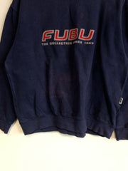 Navy Fubu Sweatshirt Women's Large