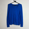 Blue Tommy Hilfiger Sweater Knit Jumper Cardigan Womens Small